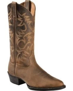 Ariat Mens Heritage Brown Western Boot