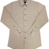 White Horse Mens Sawtooth L/S Western Shirt