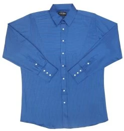 White Horse Mens Stripe Modified Bib Western Shirt