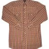 White Horse Mens Plaid Western Shirt