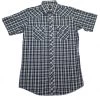 White Horse Mens Plaid Western Shirt