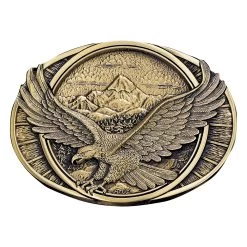 Montana Silversmiths Soaring Eagle Heritage Attitude Belt Buckle
