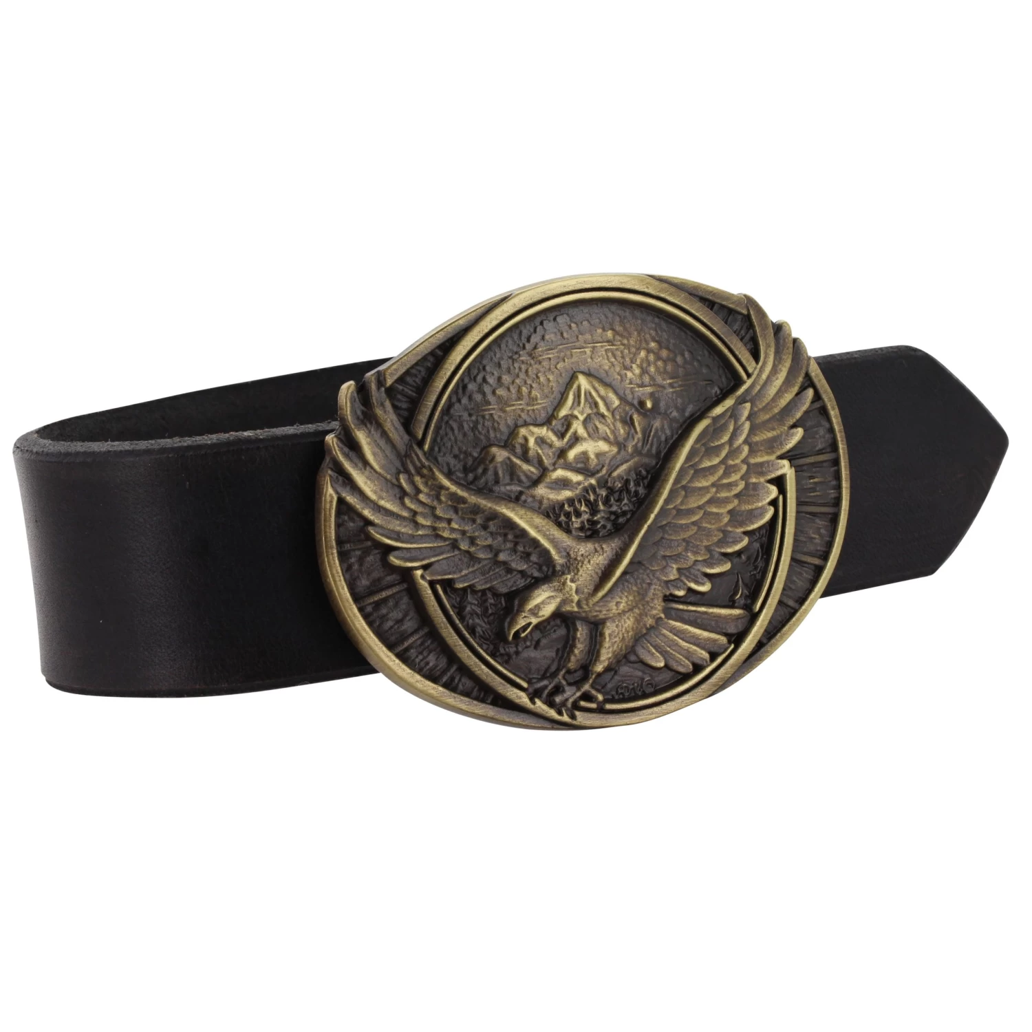 Montana Silversmiths Soaring Eagle Heritage Attitude Belt Buckle - Image 3