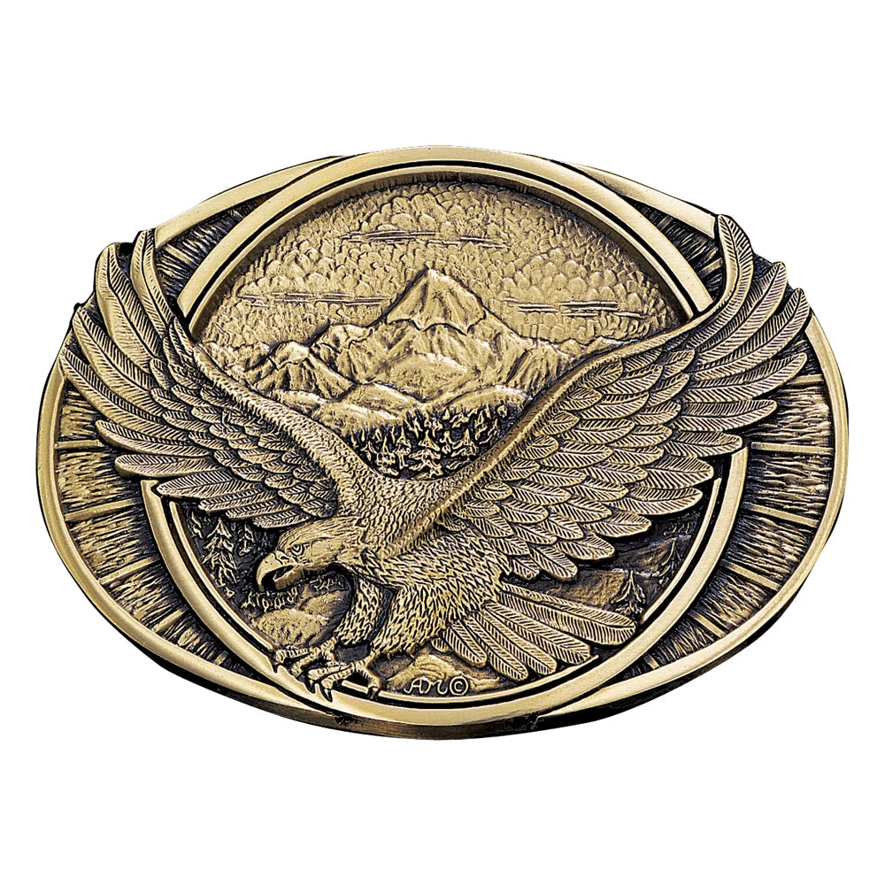 Montana Silversmiths Soaring Eagle Heritage Attitude Belt Buckle