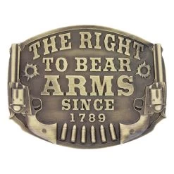 Montana Silversmiths The Right To Bear Arms Buckle