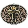 Montana Silversmiths Tri Color Cowboy Up Attitude Buckle
