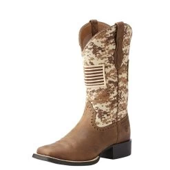 Ariat Women's Round Up Patriot Western Boot