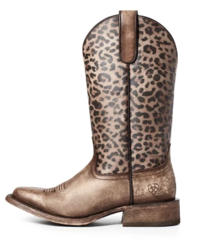 Ariat Women's Circuit Savanna Leopard Print Western Boot - Image 2