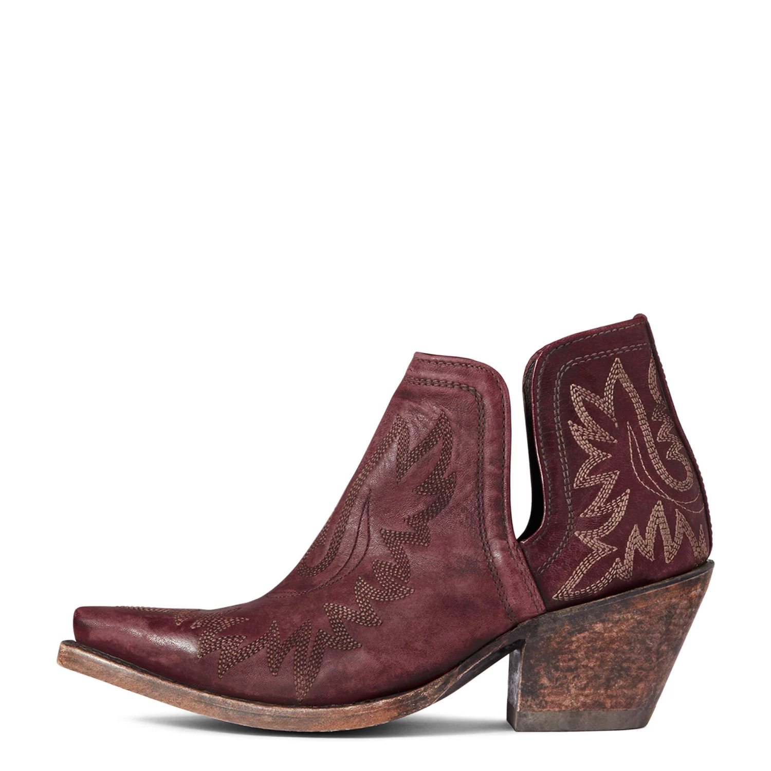 Ariat Women's Dixon Western Boot - Weathered Red - Image 2