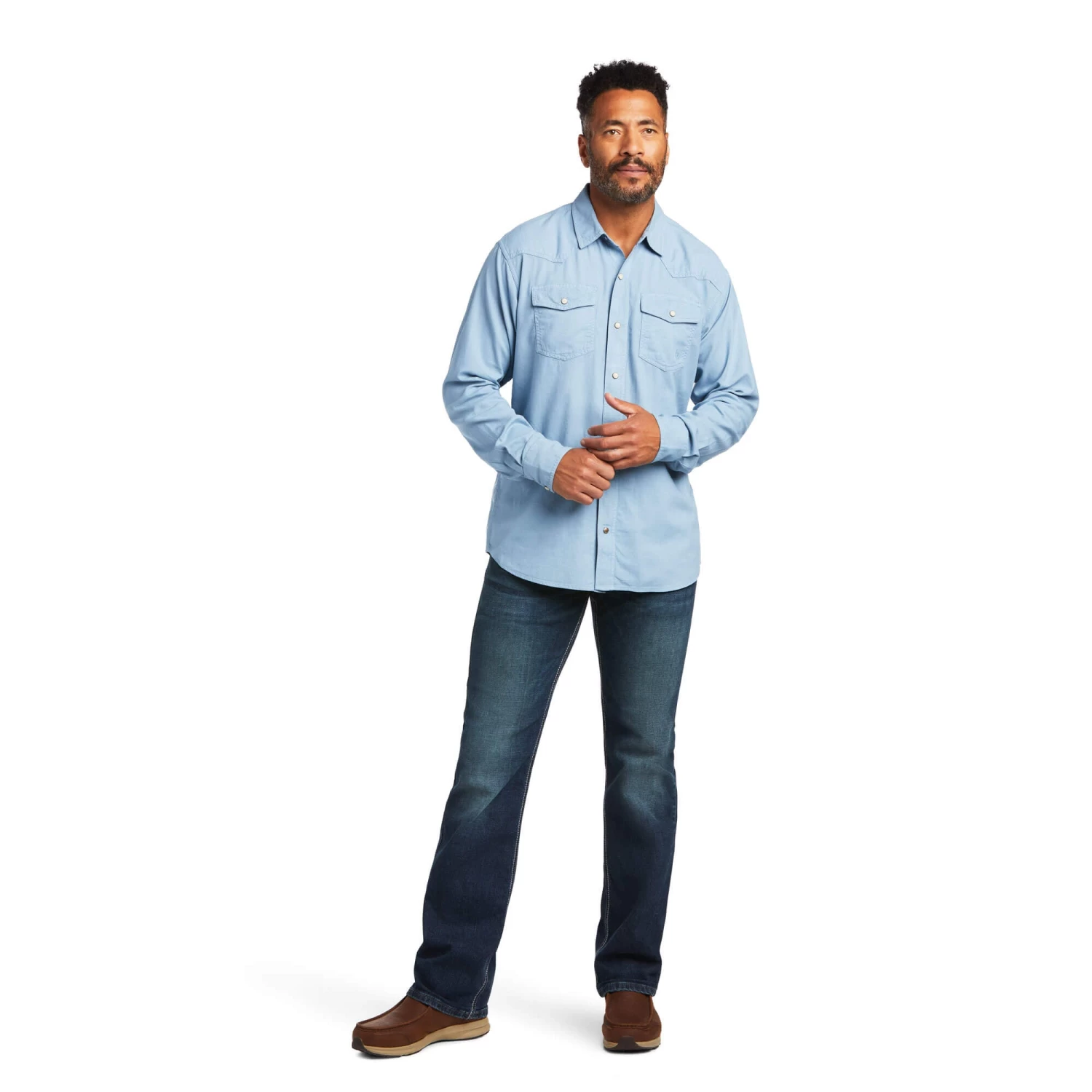 Ariat Men's Ace Retro Fit Shirt - Image 3