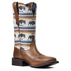 Ariat Women's Circuit Savanna Buffalo Western Boot