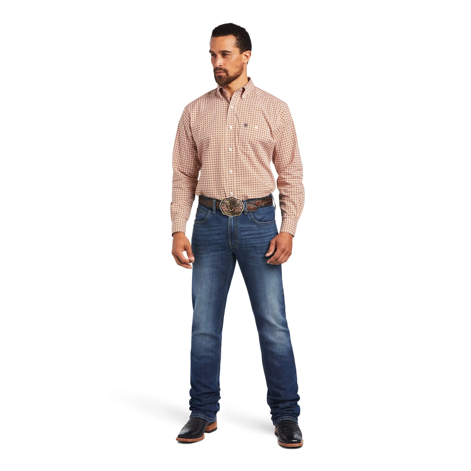 Ariat Men's Relentless Braiding Stretch Classic Shirt - Image 3
