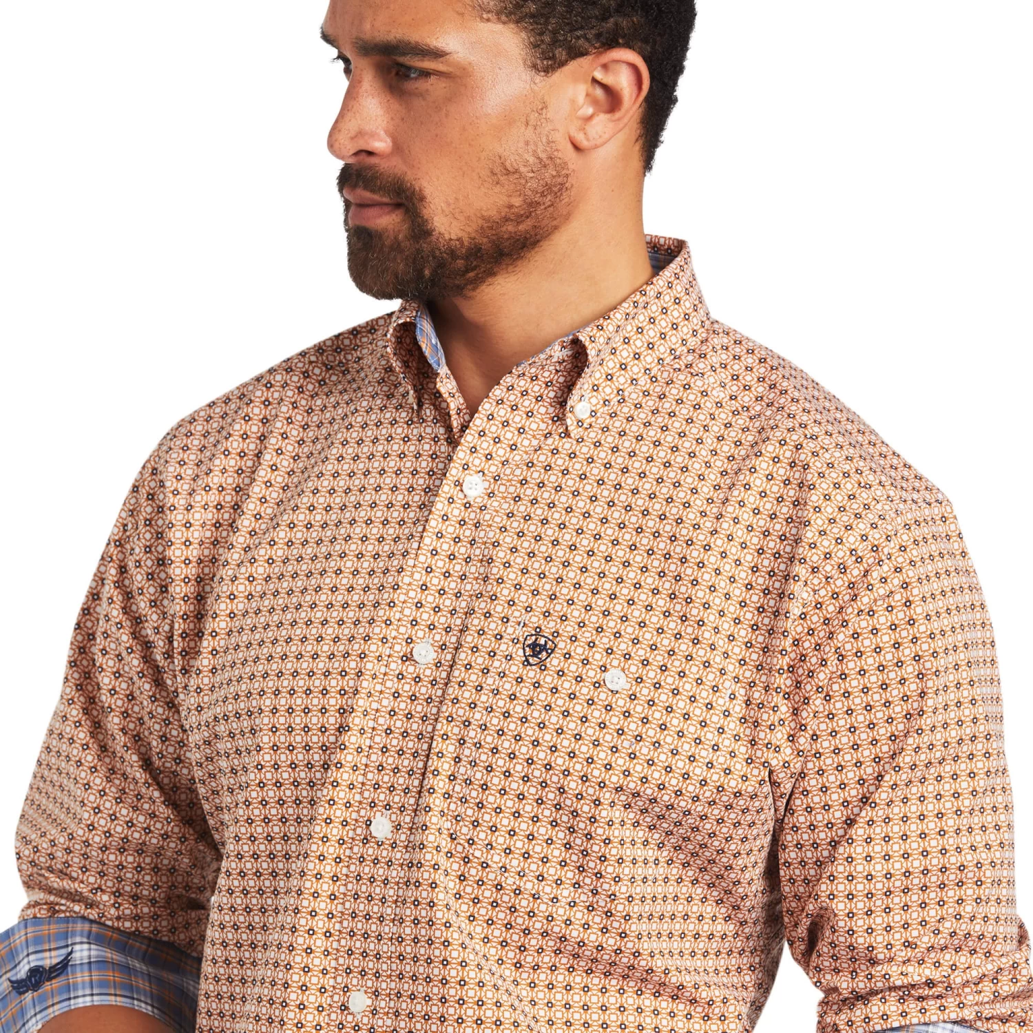 Ariat Men's Relentless Braiding Stretch Classic Shirt - Image 4