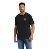 Ariat Men's Woodgrain Flag T-Shirt