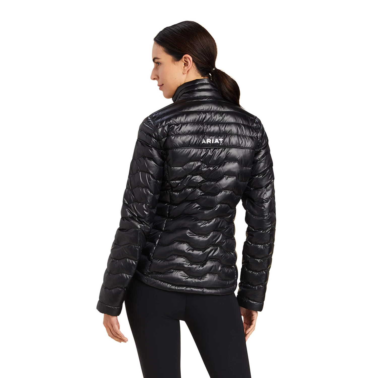Ariat Women's Ideal Down Jacket - Black - Image 2