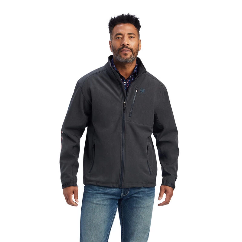 Ariat Men's Logo 2.0 Patriot Softshell Jacket