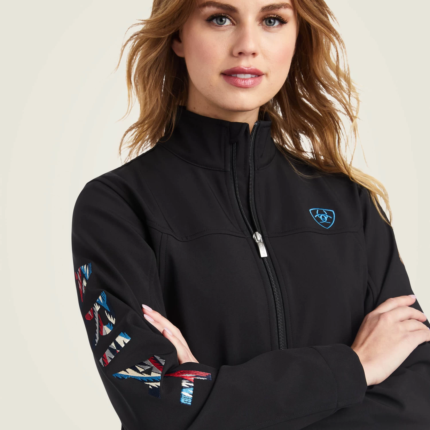 Ariat Women's Team Logo Chimayo Softshell Jacket - Image 4