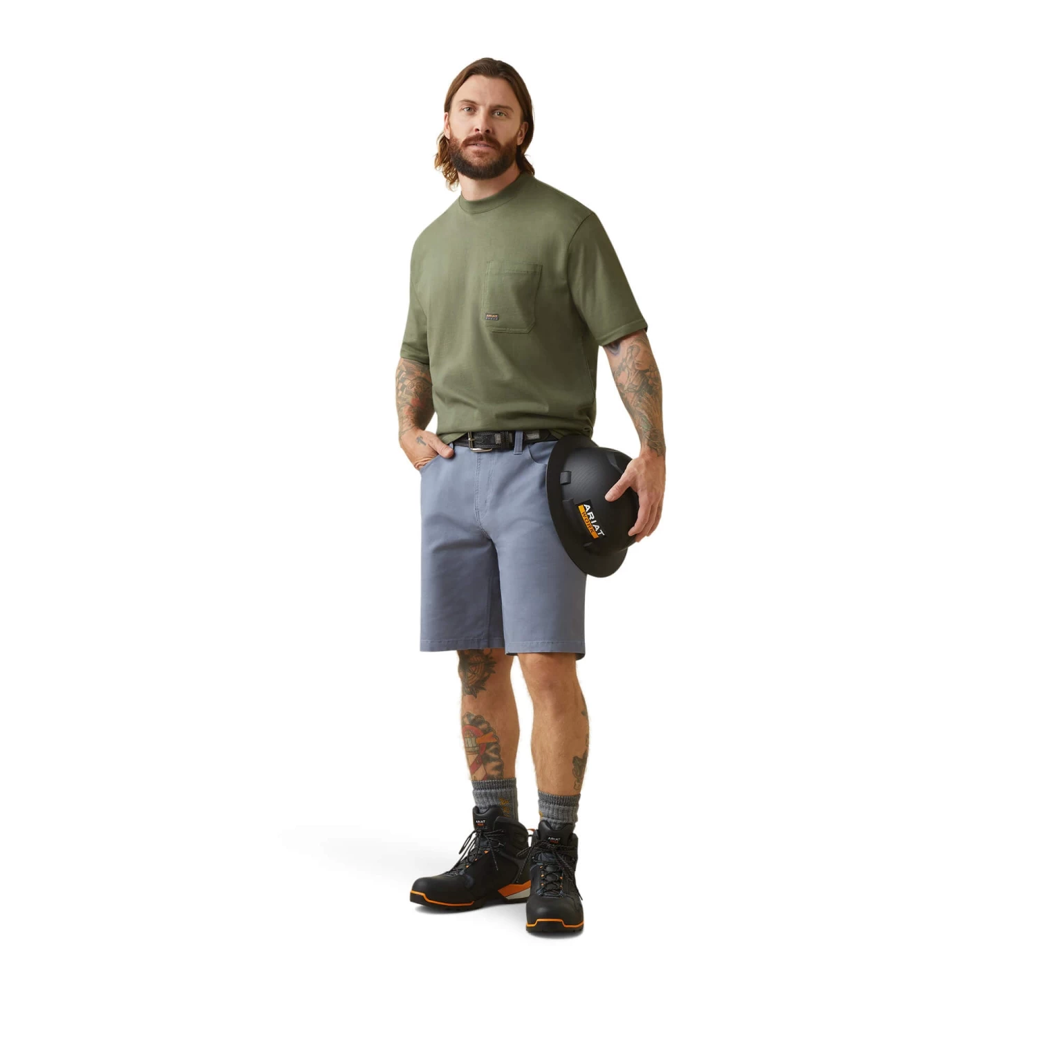 Ariat Men's Rebar American Outdoors T-Shirt - Image 3