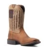 Ariat Men's Sport My Country VentTEK Western Boot - Brown