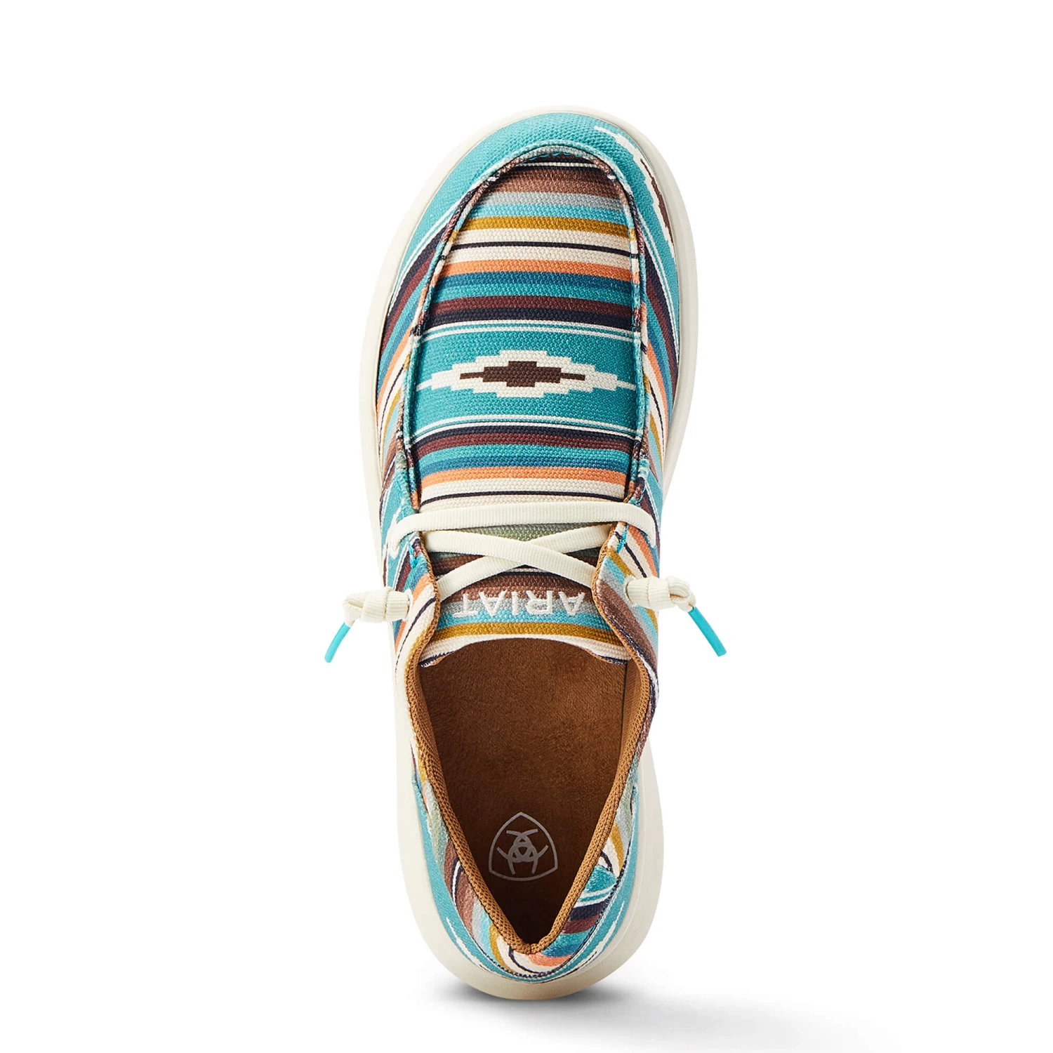 Ariat Women's Turquoise Serape Hilo Shoe - Image 5