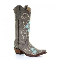 Corral Boots Circle G By Corral Women's Floral Embroidery Western Boots