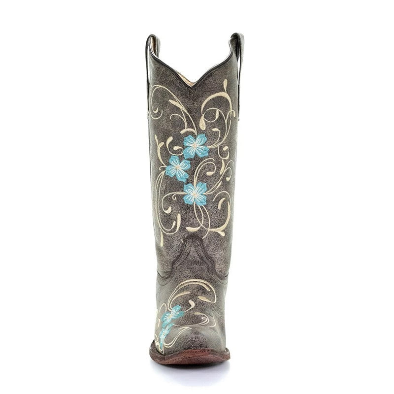 Corral Boots Circle G By Corral Women's Floral Embroidery Western Boots - Image 2