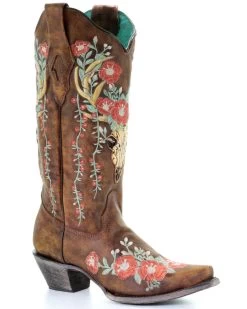 Corral Boots Corral Women's Deer Skull Western Boot