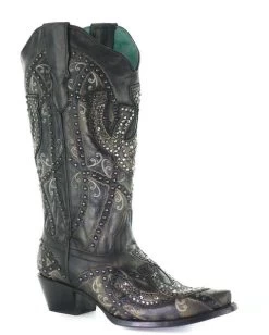 Corral Boots Corral Women's Horse Shoe Overlay Western Boot