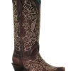 Corral Boots Corral Women's Floral Snip Toe Western Boot