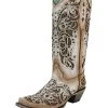 Corral Boots Corral Women's Studded Overlay Boot