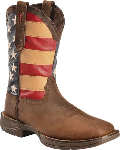 Durango Men's Patriotic Square Toe Western Boot
