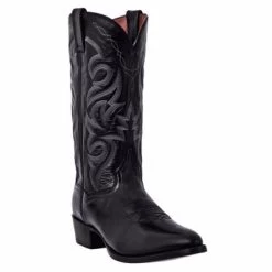 Dan Post Men's Black Western Boot - R Toe