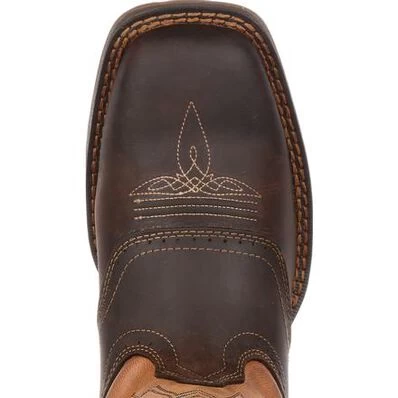 Durango Men's Tan & Brown Saddle Up Western Boot - Image 3