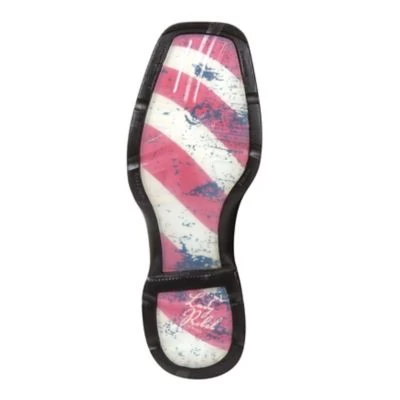 Durango Women's Patriotic Flag Western Boot - Image 2
