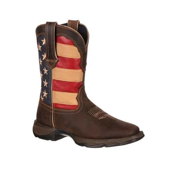 Durango Women's Patriotic Flag Western Boot