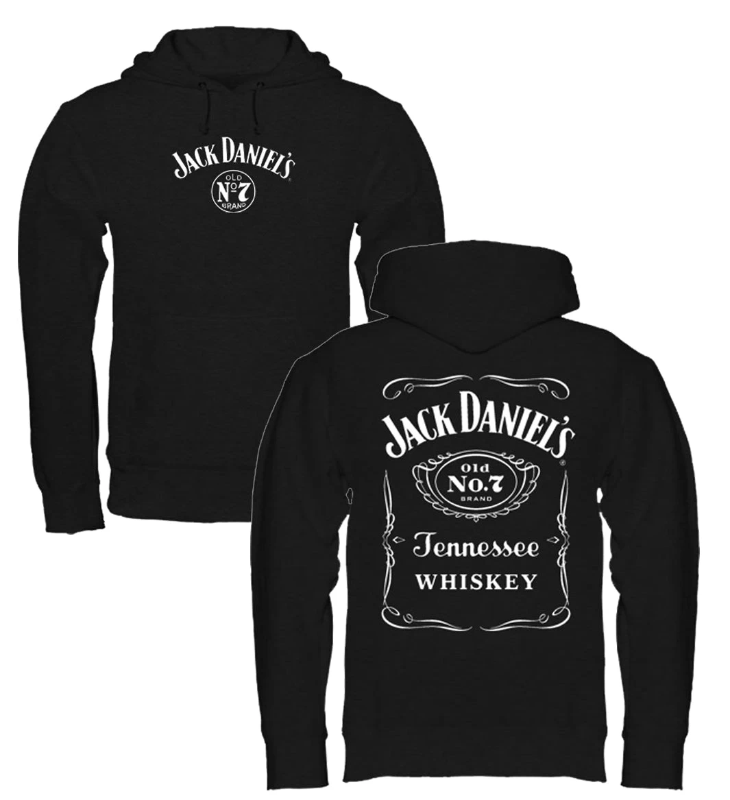 Ely & Walker Men's Jack Daniels No. 7 Pull Over Hoodie