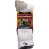 Dan Post Men's Medium Weight Steel Toe Socks - 2 Pack