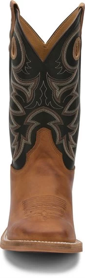 Justin Boots Justin Men's Caddo Copper Brown Western Boot - Image 3