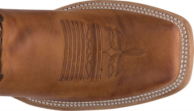 Justin Boots Justin Men's Caddo Copper Brown Western Boot - Image 4