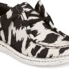 Justin Boots Justin Women's Hazer Cow Print Lace-Up Casual Shoe