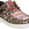 Justin Boots Justin Women's Hazer Leopard Serape Lace-Up Casual Shoe