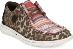 Justin Boots Justin Women's Hazer Leopard Serape Lace-Up Casual Shoe