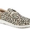 Roper Women's Leopard Canvas Chukka Shoe