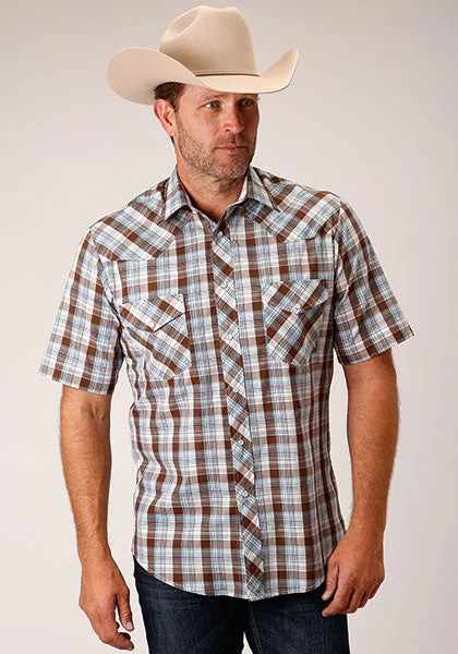 Roper Men's Plaid Western Shirt