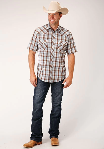 Roper Men's Plaid Western Shirt - Image 2