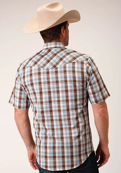 Roper Men's Plaid Western Shirt - Image 3