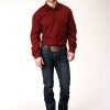 Roper Men's 100% Cotton Twill Shirt