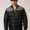 Roper Men's Two Tone Quilted Jacket