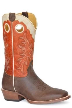 Roper Men's Waxy Orange Shaft Leather Boot