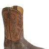 Roper Men's Vintage Tan Leather Western Boot